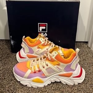 Fila Mixed Media Sneakers size 10